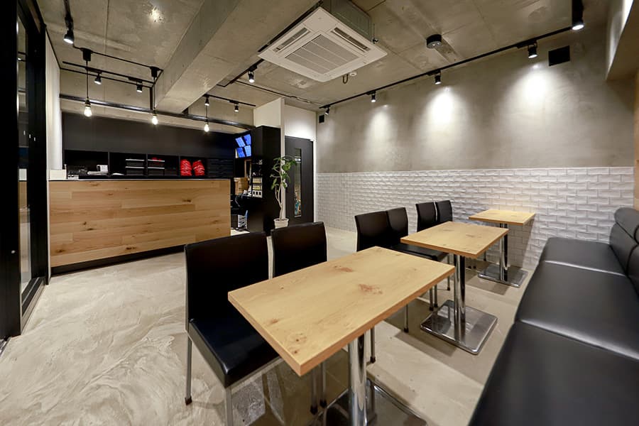 ノアミュージックスクール中野店店内カウンター